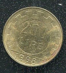 【錢幣】ITALY(義大利)， 老版硬幣7枚一套 ,5里拉-500里拉(雙色幣)，品相95新-全新 歷史價格詳細信息