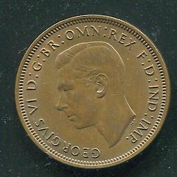 【錢幣】Great Britain(英國)， 1/2 PENNY  , K896  , 1959 ,品相極美XF #204112 歷史價格詳細信息