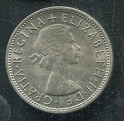 【錢幣】Great Britain(英國)， FLORIN  , K906  , 1961 ,品相全新UNC #204350 歷史價格詳細信息
