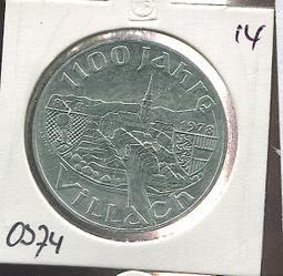 【銀幣】Austria(奧地利)， 100 Schilling  , K2930  , 1976城堡劇院200年 ,品相全新UNC #204566 歷史價格詳細信息