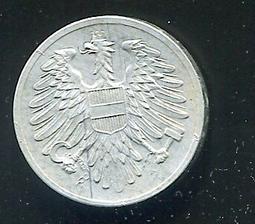 【錢幣】Austria(奧地利)， 1 Schilling  , K2886  , 1994 ,品相9新AU #204620 歷史價格詳細信息