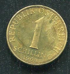 【錢幣】Austria(奧地利)， 1 Schilling  , K2886  , 1994 ,品相9新AU #204620 歷史價格詳細信息