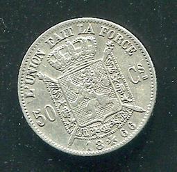 【銀幣】BELIGIUM (比利時), 50 Francs , K106.1 , 1935Brussels World's Fair ,品相極美上XF+ #200336 歷史價格詳細信息