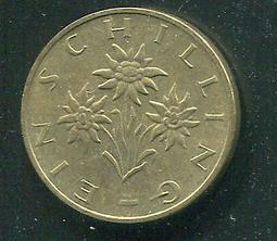 【錢幣】Austria(奧地利)， 1 Schilling  , K2886  , 1994 ,品相9新AU #204620 歷史價格詳細信息