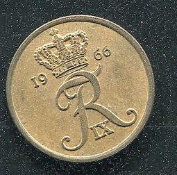 【錢幣】DENMARK(丹麥)， 5 Kroner , K853.1 , 1966 ,品相全新UNC #205099 歷史價格詳細信息