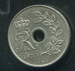 【錢幣】DENMARK(丹麥)， 5-ORE , K848.1 , 1966 ,品相極美上XF+ #205018 歷史價格詳細信息