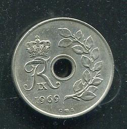 DENMARK ( 丹麥  錢幣)，  10-ORE，K841.2，1956 ，品相9新AU #204971 歷史價格詳細信息