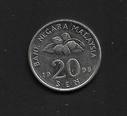 馬來西亞1998~2000年版1 Ringgit(令吉)紙鈔1枚。－UNC－－ 歷史價格詳細信息