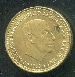 【錢幣】SPAIN(西班牙),1 Peseta,K832,1995 #205805 ,品相全新UNC 歷史價格詳細信息