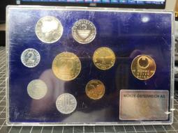 【精鑄套幣】Austria(奧地利)， 1984年 ,品相全新UNC #206691 歷史價格詳細信息