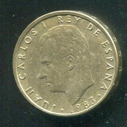 【錢幣】SPAIN(西班牙),100 Peseta,K826,1989 #206011 ,品相美VF 歷史價格詳細信息