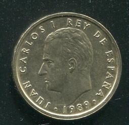 【錢幣】SPAIN(西班牙),100 Peseta,K826,1983 #206002 ,品相美上VF+ 歷史價格詳細信息