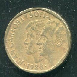 【錢幣】SPAIN(西班牙),50 Peseta,K788,1957/暗記1958 #205962 ,品相全新UNC 歷史價格詳細信息