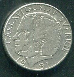 【錢幣】SWEDEN(瑞典),1-Kronor,K852a,1998 #206748 ,品相9新AU 歷史價格詳細信息