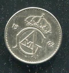 【錢幣】SWEDEN(瑞典),25 ORE,K836,1973 #206887 ,品相9新AU 歷史價格詳細信息