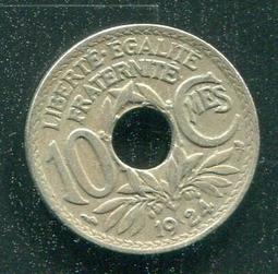 【硬幣】France (法國), 10 Centime , K866a , 1927 #207007,品相極美上XF+ 歷史價格詳細信息