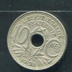 【硬幣】France (法國), 10 Centime , K866a , 1925 #207015,品相美上VF+ 歷史價格詳細信息