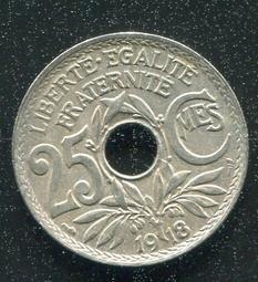 【硬幣】France (法國), 25 Centime , K867a , 1924 #207043,品相美上VF+ 歷史價格詳細信息