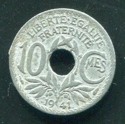 【硬幣】France (法國), 10 Centime , K866a , 1927 #207027,品相美上 VF+ 歷史價格詳細信息