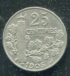 【硬幣】France (法國), 25 Centime , K867a , 1924 #207043,品相美上VF+ 歷史價格詳細信息
