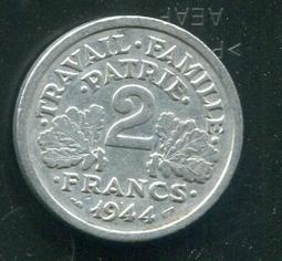 法國1944版100法郎（二戰軍票）紙幣11177 歷史價格詳細信息