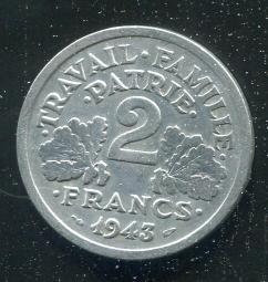 法國1943年20法郎舊紙幣11220 歷史價格詳細信息