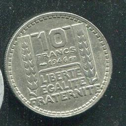 【硬幣】France (法國), 10 FRANCE , K909.1 , 1948 #207164,品相極美上XF+ 歷史價格詳細信息