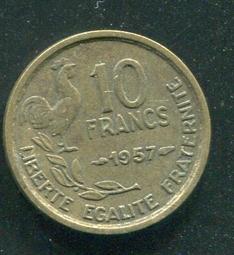 【硬幣】France (法國), 10 FRANCE , K909.1 , 1948 #207164,品相極美上XF+ 歷史價格詳細信息