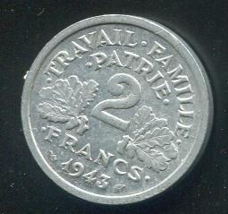 法國1943年20法郎舊紙幣11220 歷史價格詳細信息