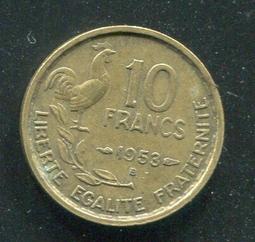 【硬幣】France (法國), 5 FRANCE , K888b.1 , 1949 #207150,品相美上VF+ 歷史價格詳細信息