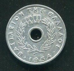 【硬幣】GREECE(希臘),20 Lepta , K57 , 1895A #207538 ,品相普F 歷史價格詳細信息