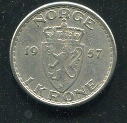 【硬幣】NORWAY (挪威), 5 ORE , K405 , 1961 #203308 品相美上VF+ 歷史價格詳細信息