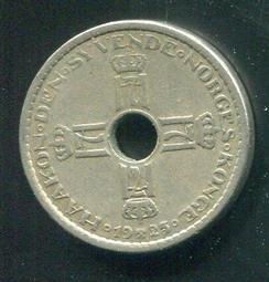 【硬幣】NORWAY(挪威)，1 KRONE，K385，1939 ，品相美上VF+ #191504 歷史價格詳細信息