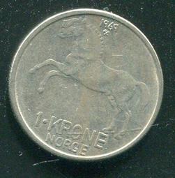 【硬幣】NORWAY (挪威), 1 KRONE , K419 , 1989 #203299 品相極美XF 歷史價格詳細信息