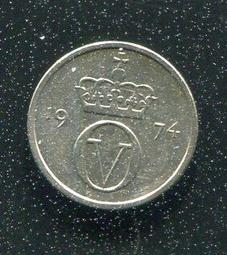 【硬幣】NORWAY (挪威), 10 ORE , K411 , 1960 #203376 品相極美XF 歷史價格詳細信息