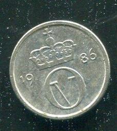 挪威1986年5克朗紀念幣卷拆bu品12041 歷史價格詳細信息