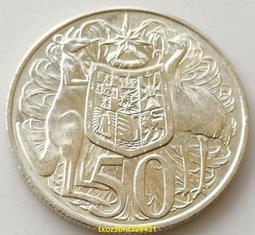 【滿300出貨】銀幣版 澳大利亞1966年50分伊麗莎白青年女王13.28g 80%袋鼠 隨機 歷史價格詳細信息