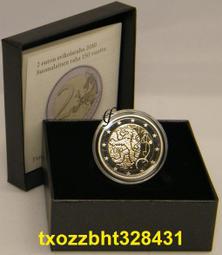 【滿300出貨】芬蘭 2020年 韋納 琳娜誕辰一佰年 2歐元 雙金屬 紀念幣 全新 歷史價格詳細信息