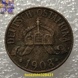 【滿300出貨】德屬東非1904年A版1赫勒銅幣20MM 外國錢幣硬幣收藏 歷史價格詳細信息