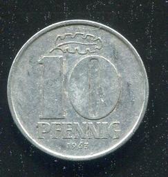 【硬幣】Germany D.R. (東德), 10 Pf. , K3 , 1949A #208243 , 美上VF+ 歷史價格詳細信息