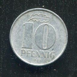 【硬幣】Germany D.R. (東德), 10 Pf. , K3 , 1949A #208243 , 美上VF+ 歷史價格詳細信息