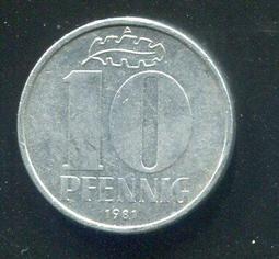 【硬幣】Germany D.R. (東德), 10 Pf. , K3 , 1949A #208243 , 美上VF+ 歷史價格詳細信息