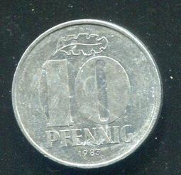 【硬幣】Germany D.R. (東德), 10 Pf. , K3 , 1949A #208243 , 美上VF+ 歷史價格詳細信息