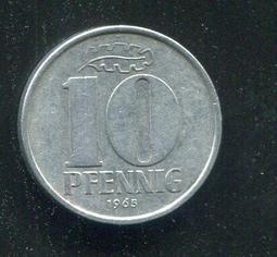 【硬幣】Germany D.R. (東德), 10 Pf. , K3 , 1949A #208243 , 美上VF+ 歷史價格詳細信息