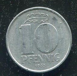 【硬幣】Germany D.R. (東德), 10 Pf. , K3 , 1949A #208243 , 美上VF+ 歷史價格詳細信息