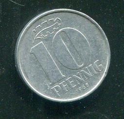 【硬幣】Germany D.R. (東德), 10 Pf. , K3 , 1949A #208243 , 美上VF+ 歷史價格詳細信息