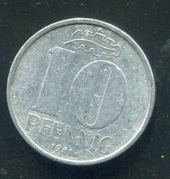 【硬幣】Germany D.R. (東德), 10 Pf. , K3 , 1949A #208243 , 美上VF+ 歷史價格詳細信息