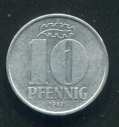 【硬幣】Germany D.R. (東德), 10 Pf. , K3 , 1949A #208243 , 美上VF+ 歷史價格詳細信息