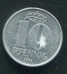 【硬幣】Germany D.R. (東德), 10 Pf. , K3 , 1949A #208243 , 美上VF+ 歷史價格詳細信息