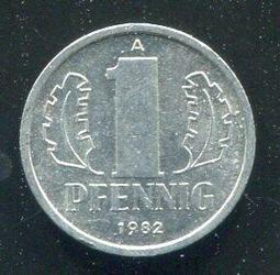 【硬幣】Germany D.R. (東德), 1 Mark , K35.2 , 1982A #208229 , 極美XF 歷史價格詳細信息